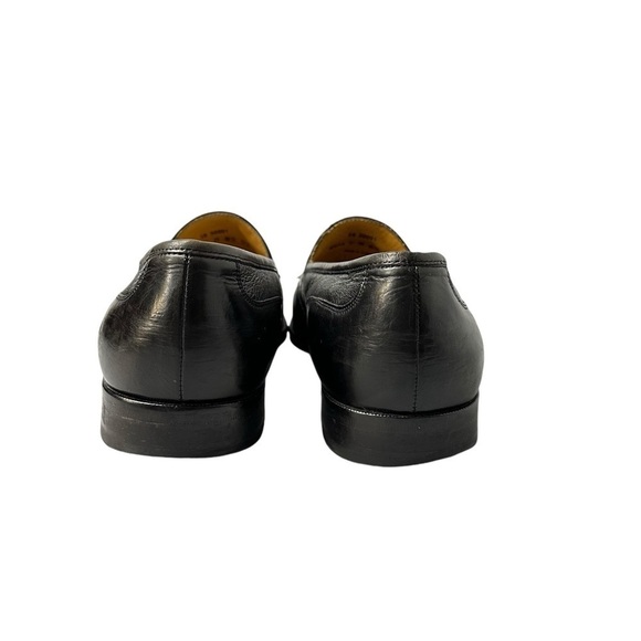Johnston & Murphy Men’s Leather Loafer Black Tassel Dress Shoes Size 9M‎ - Picture 10 of 11